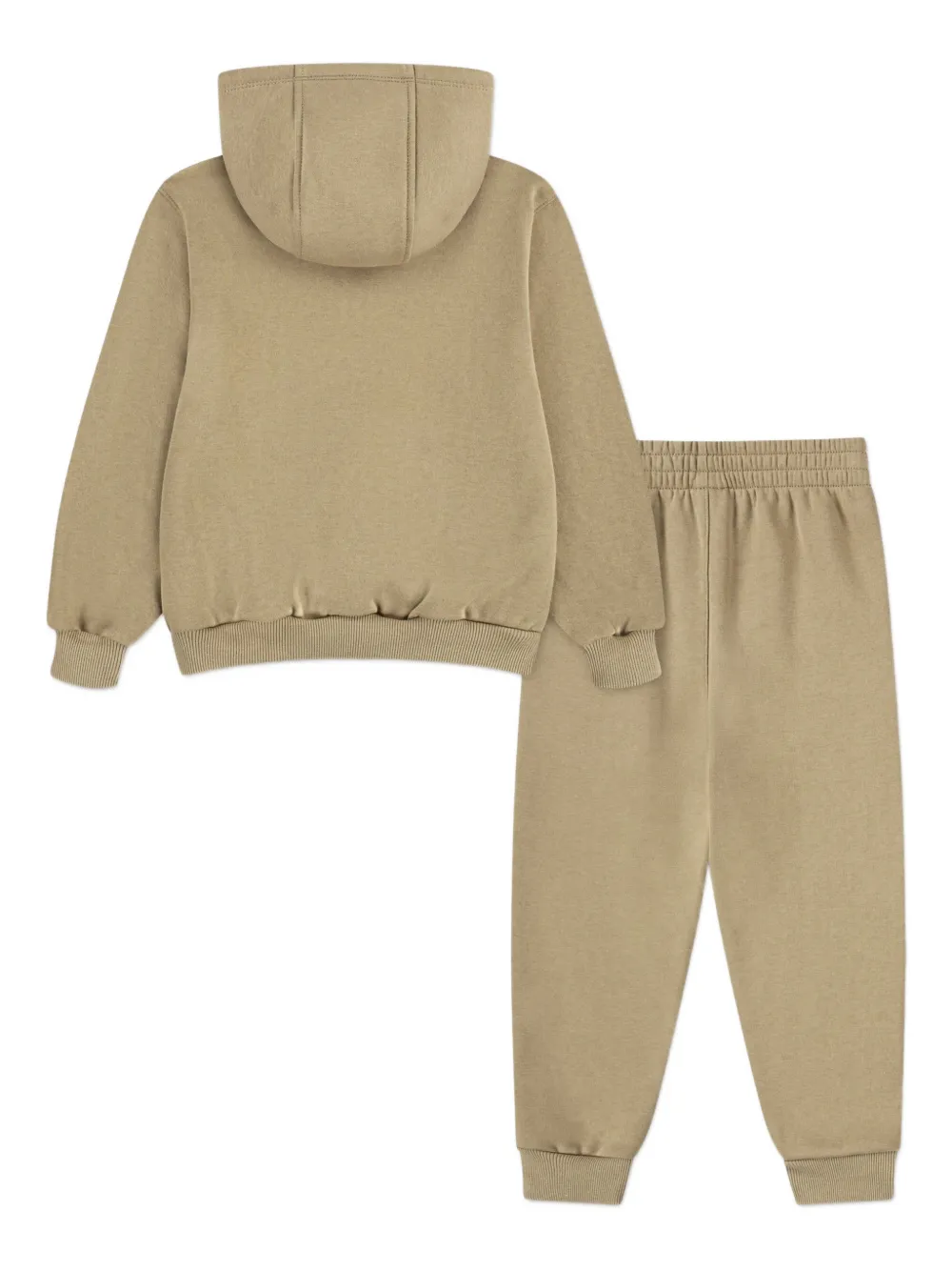 Nike Kids Trainingspak met logoprint Beige