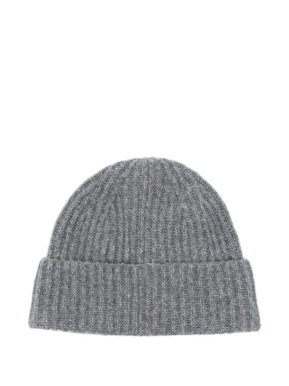 Lisa Yang ribbed-knit beanie hat - Grigio