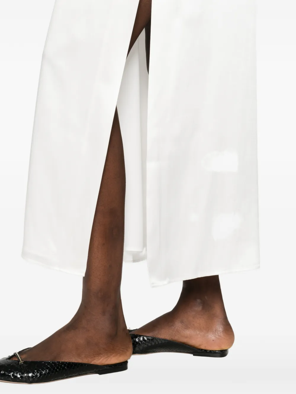 V-Neck Strap Midi Dress