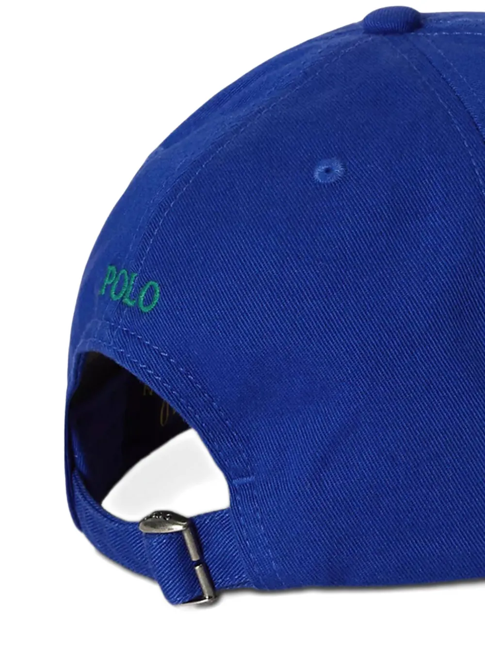 Polo Ralph Lauren Embroidered Logo Hat In Blue