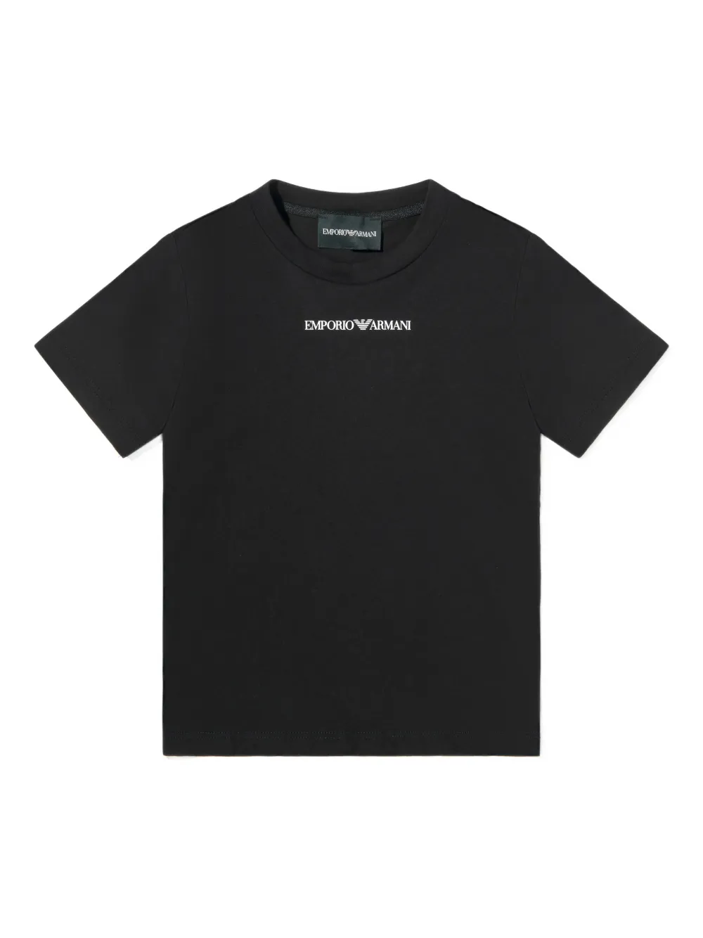 Emporio Armani Kids logo T-shirt - Nero