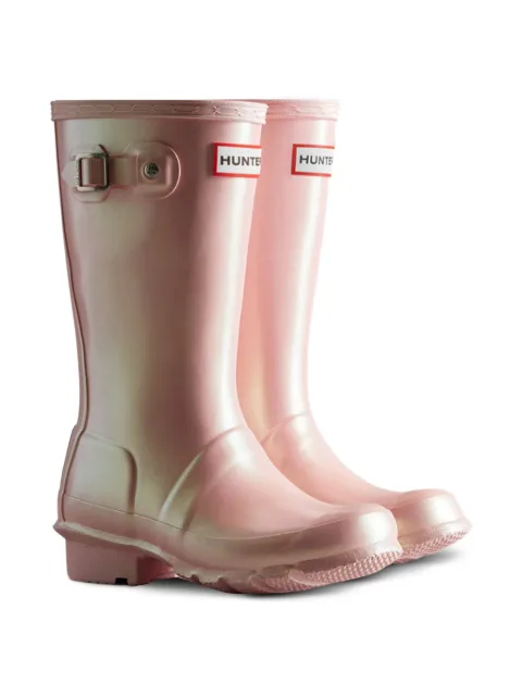 Hunter Kids botas con detalle de hebilla