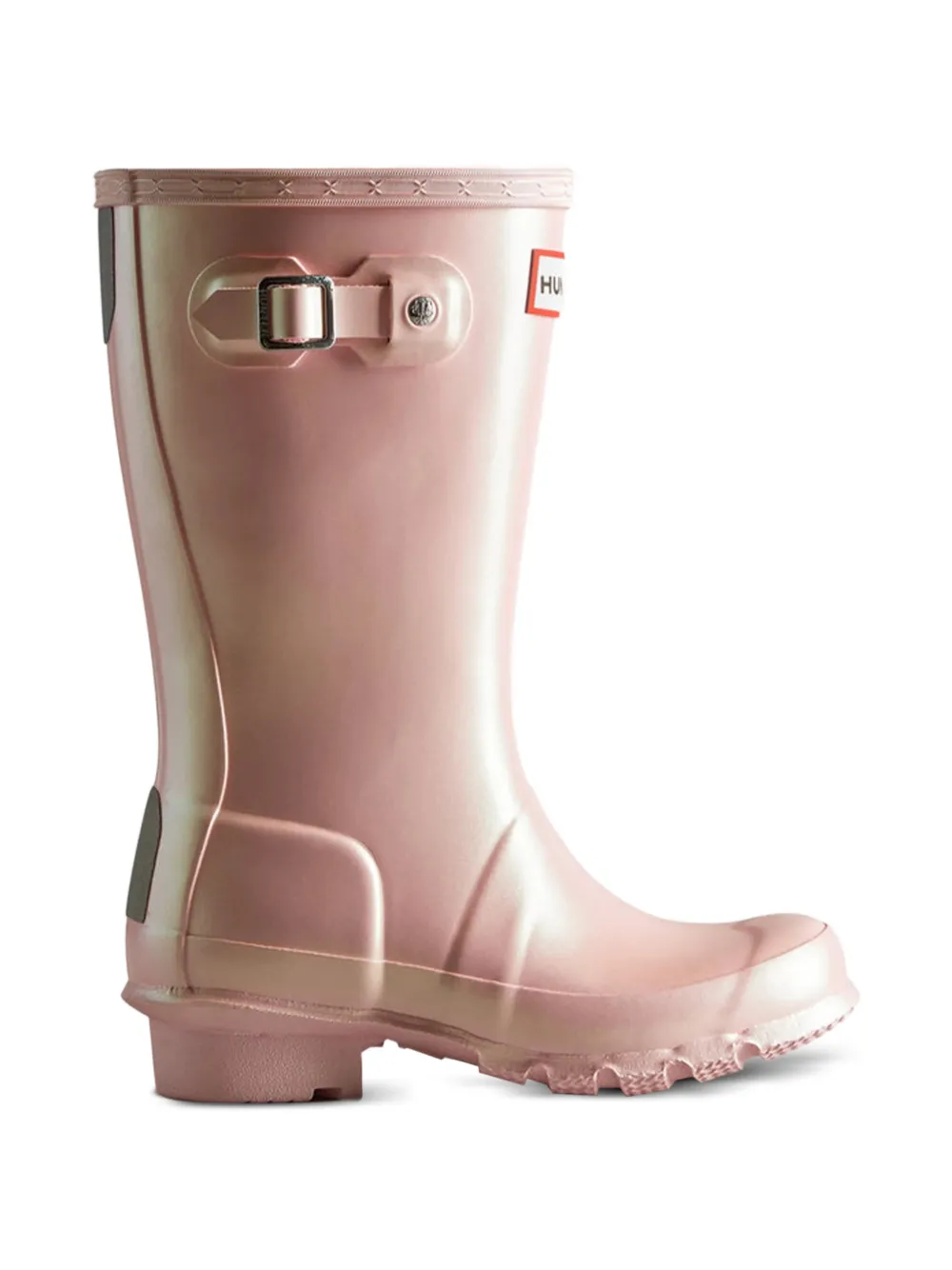 Hunter Kids Laarzen met gesp Roze