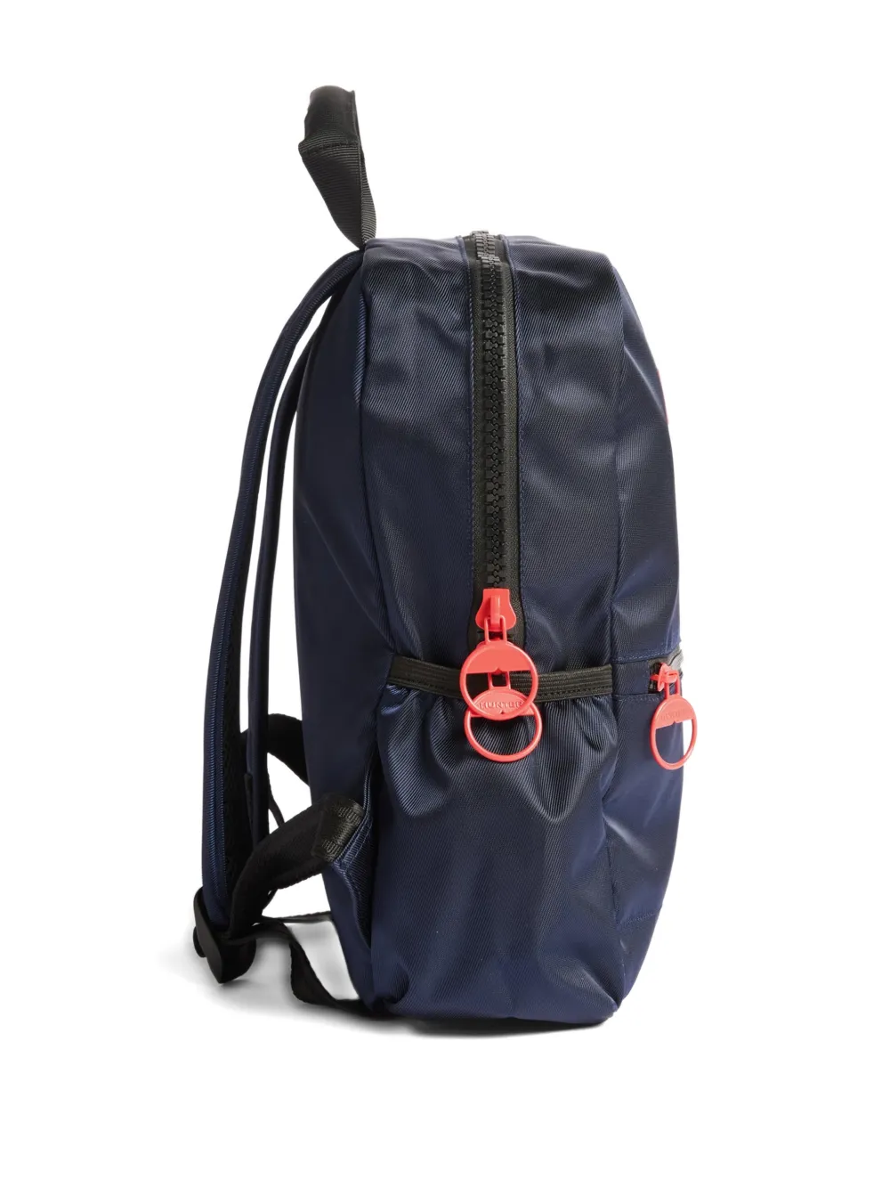 Hunter Kids Iona logo-patch backpack - Blauw