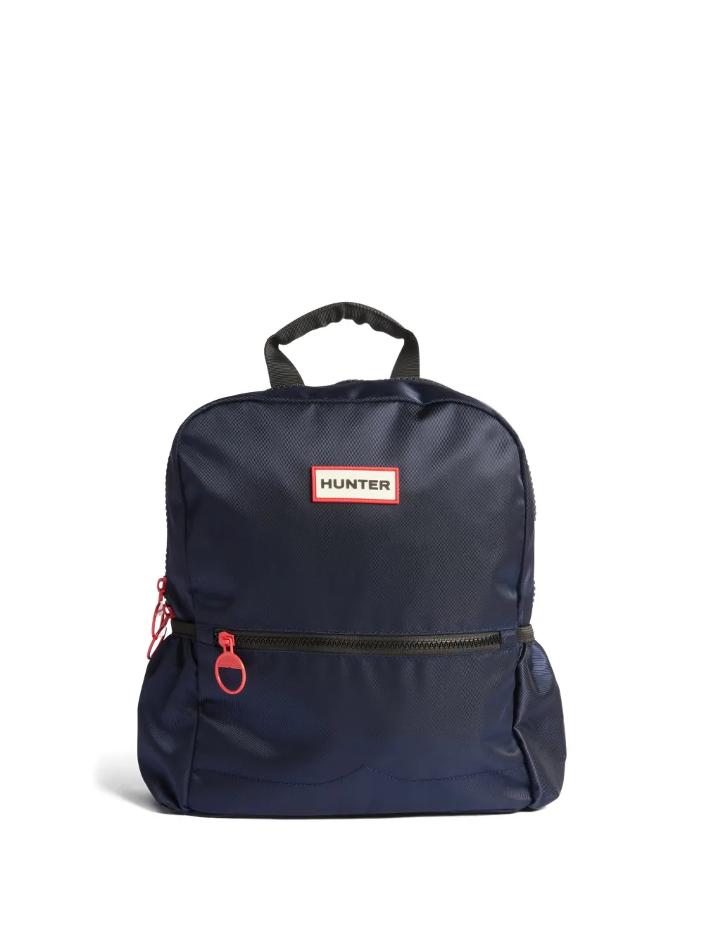 Hunter Kids Iona logo-patch backpack - Blu