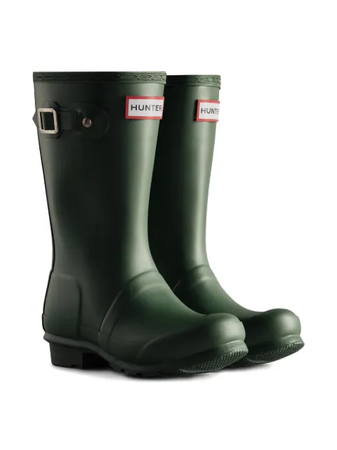 Hunter Kids buckle-strap boots