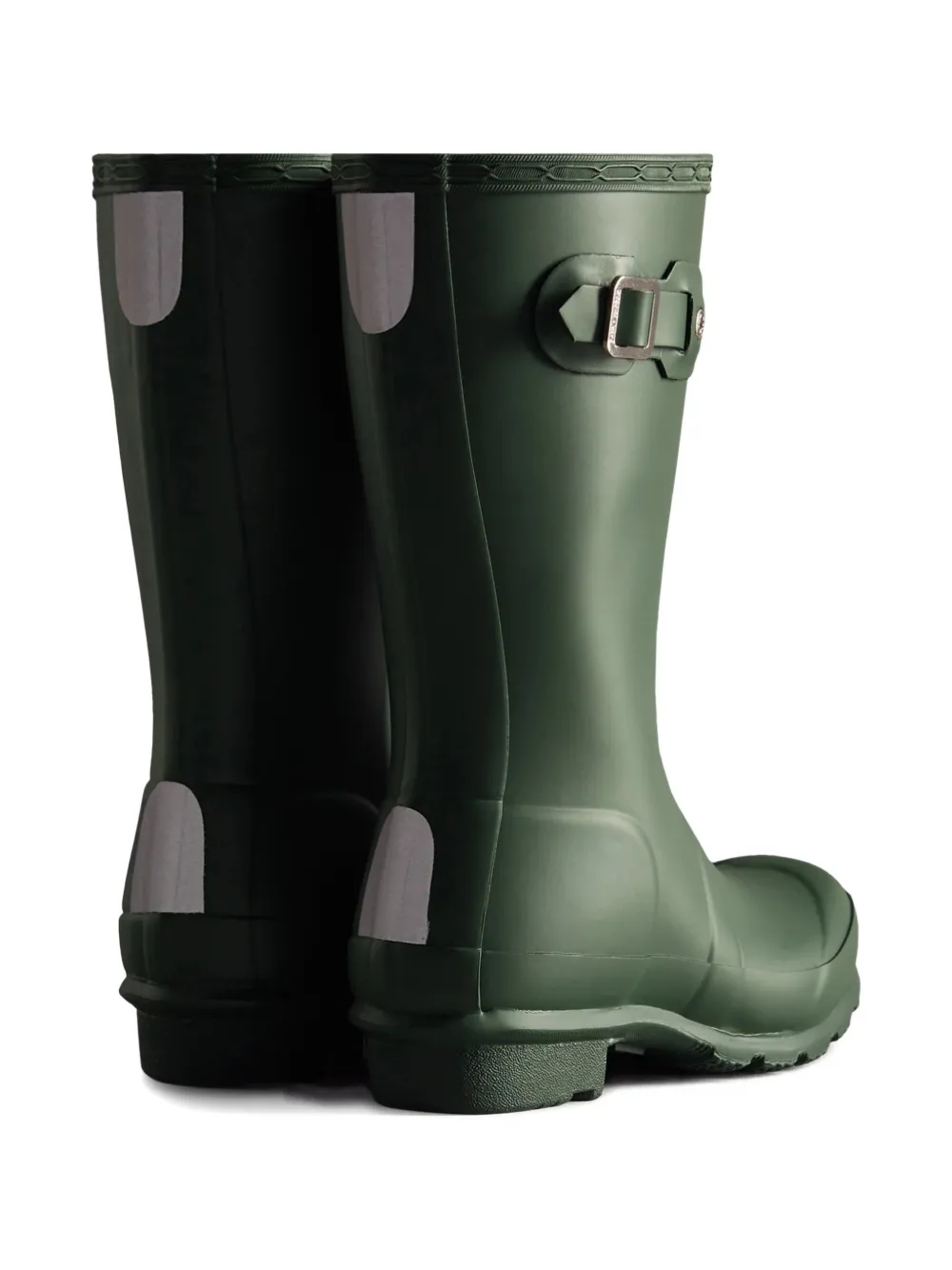 Hunter Kids Laarzen met gespbandje Groen