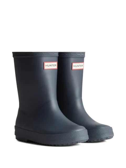 Hunter Kids textured boots