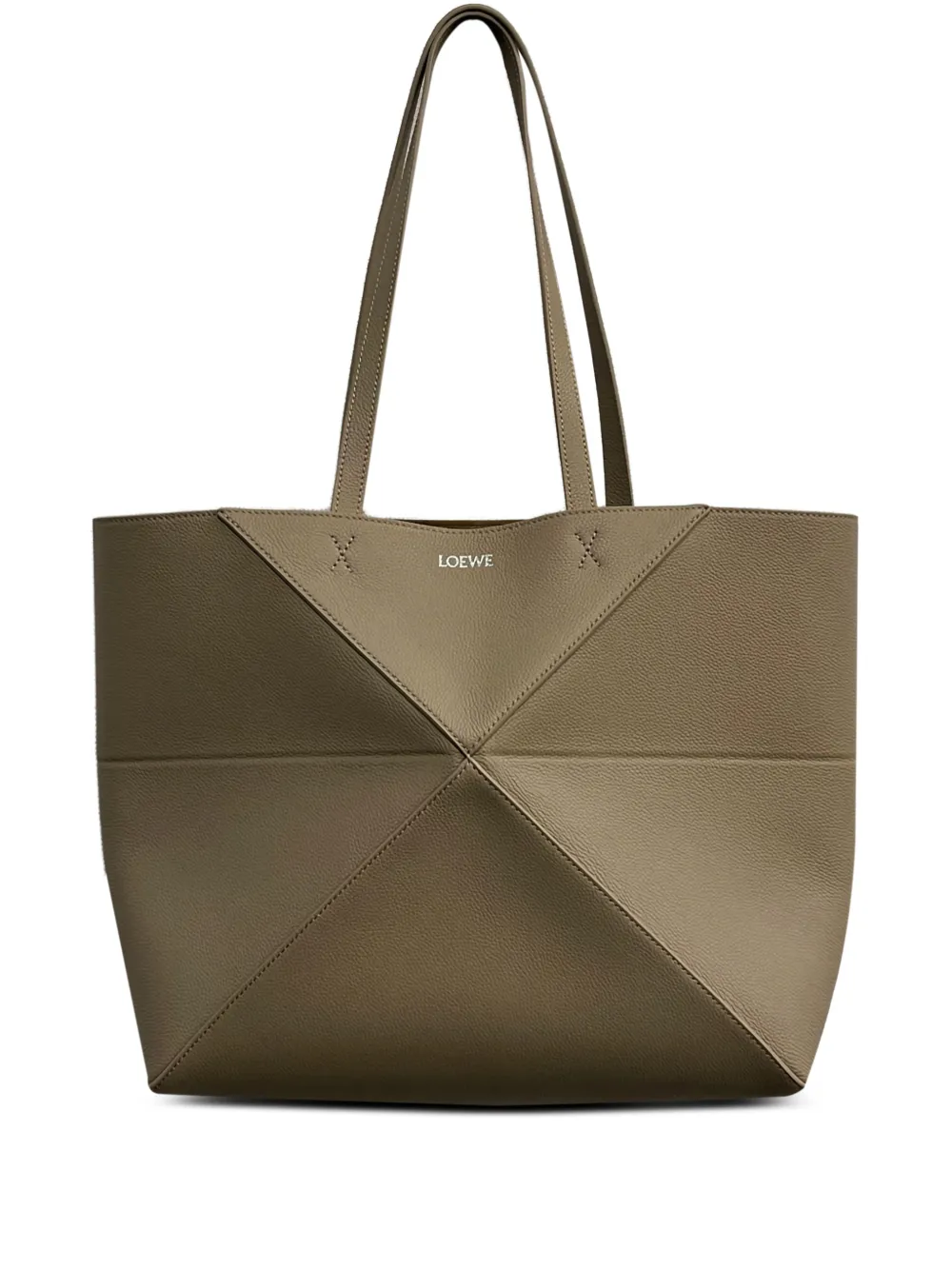 LOEWE Borsa tote Puzzle Fold media - Toni neutri