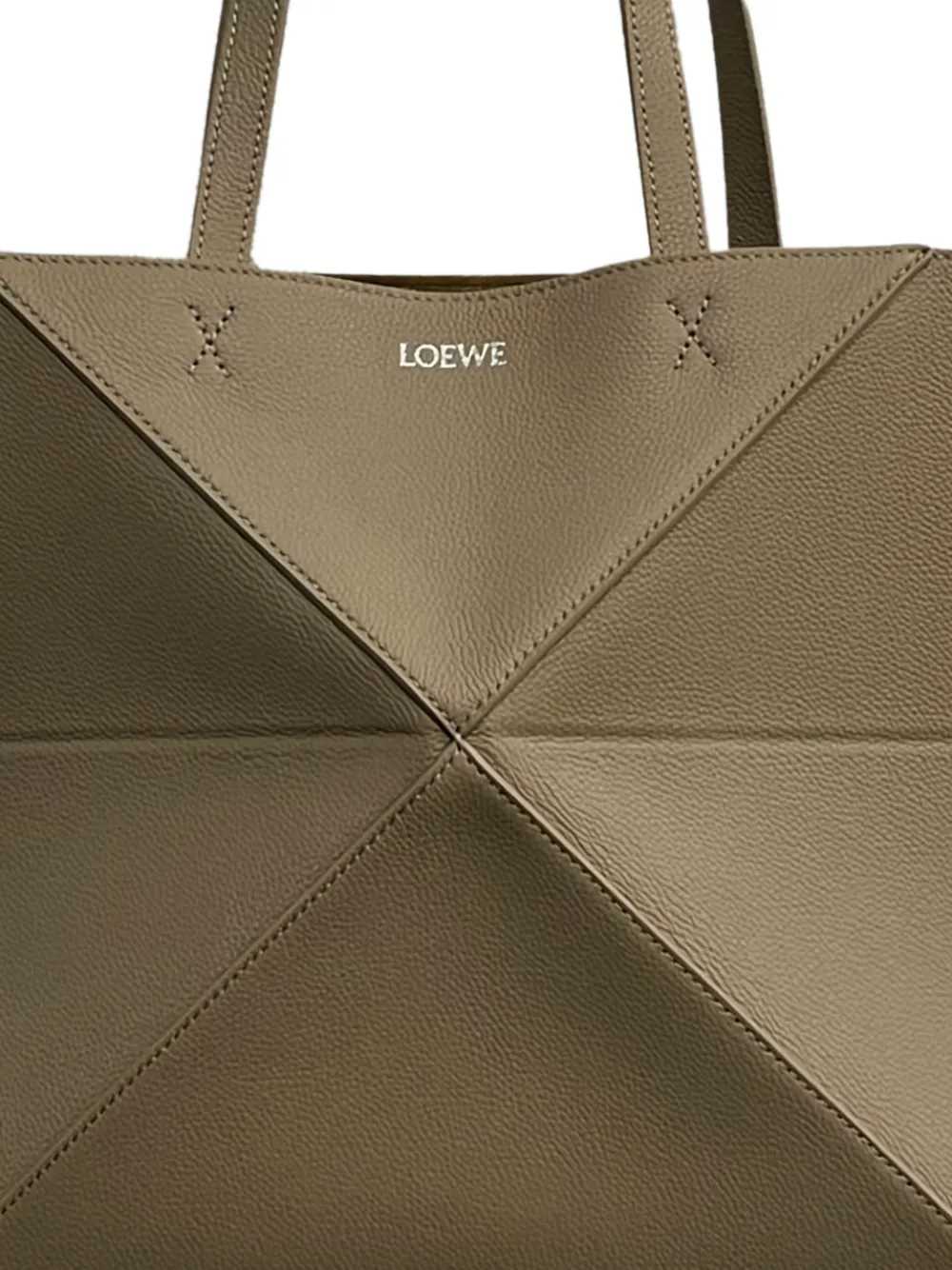 LOEWE Puzzle Fold shopper - Beige