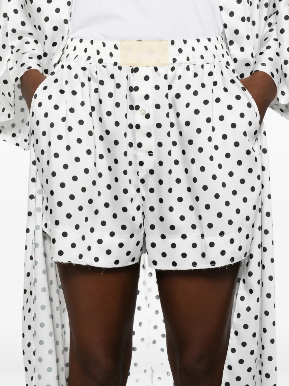 Polka Dot-Pattern Set