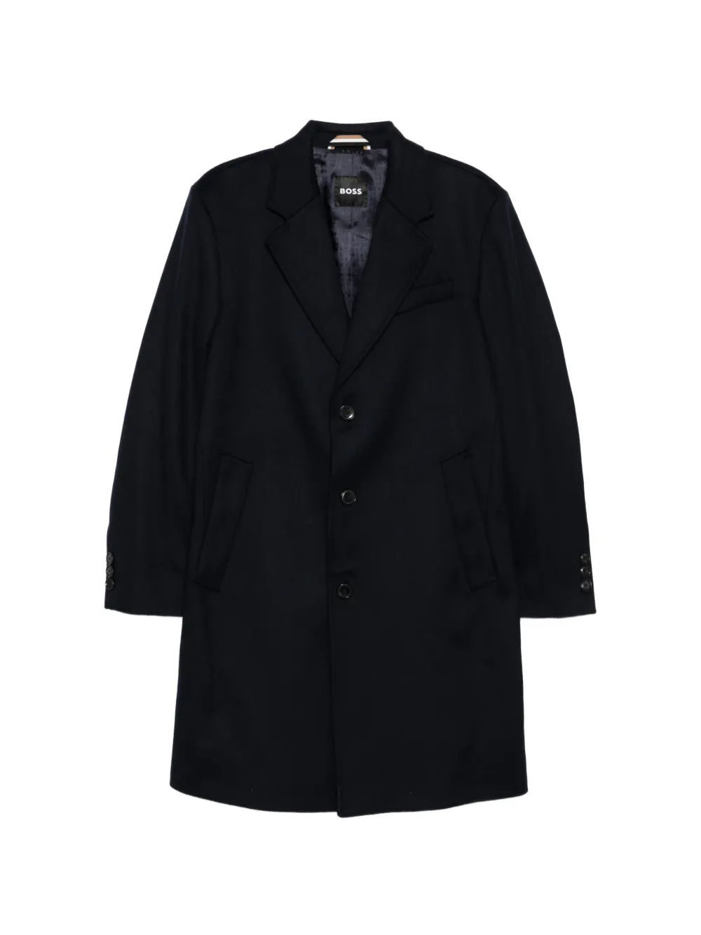 BOSS Cappotto monopetto - Blu