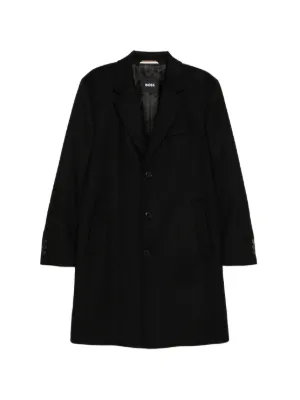 LESTRANGE single-breasted Wool Coat | Black | FARFETCH RO