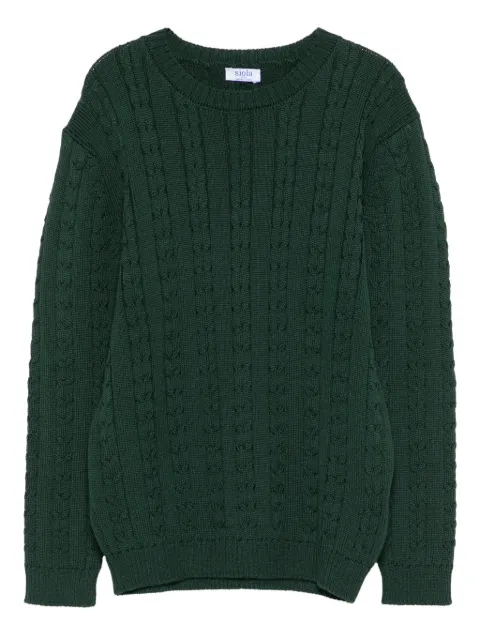 Siola cable-knit sweater