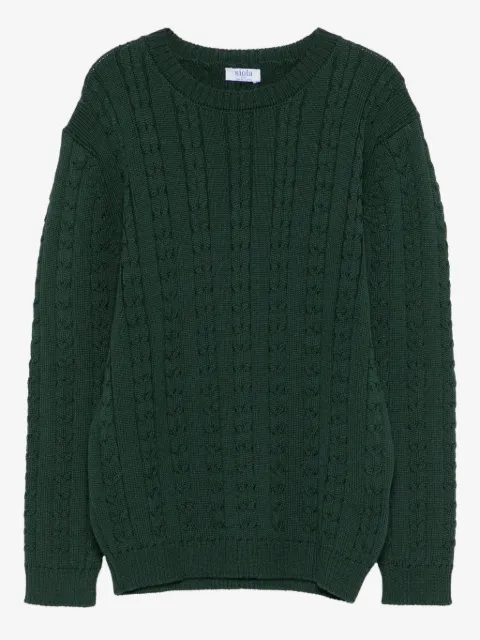 Siola cable-knit sweater