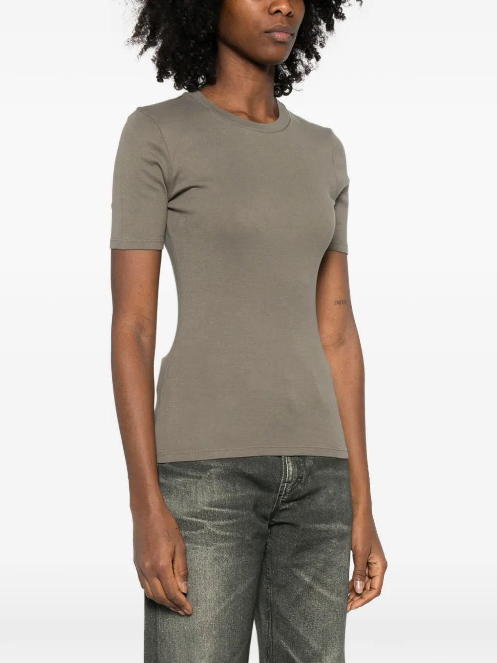 Nili Lotan Elin T-shirt Grijs