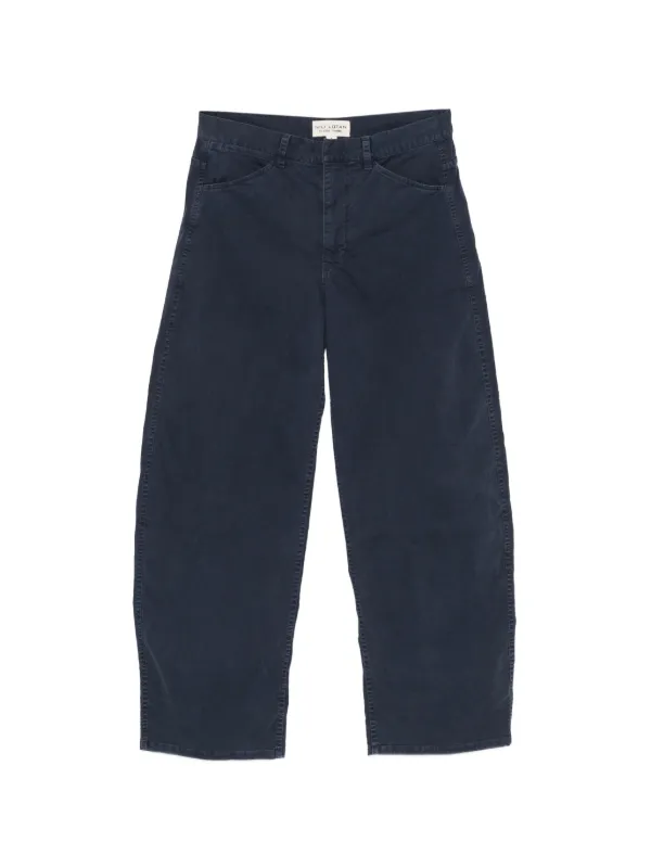 Nili Lotan Patch-pockets Trousers in Blue