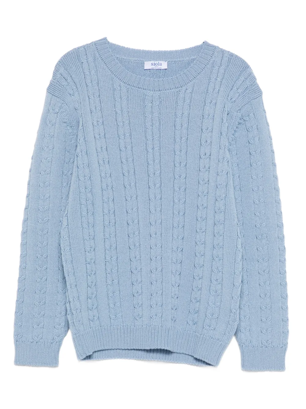 Siola crew-neck sweater | Blue | Image 1