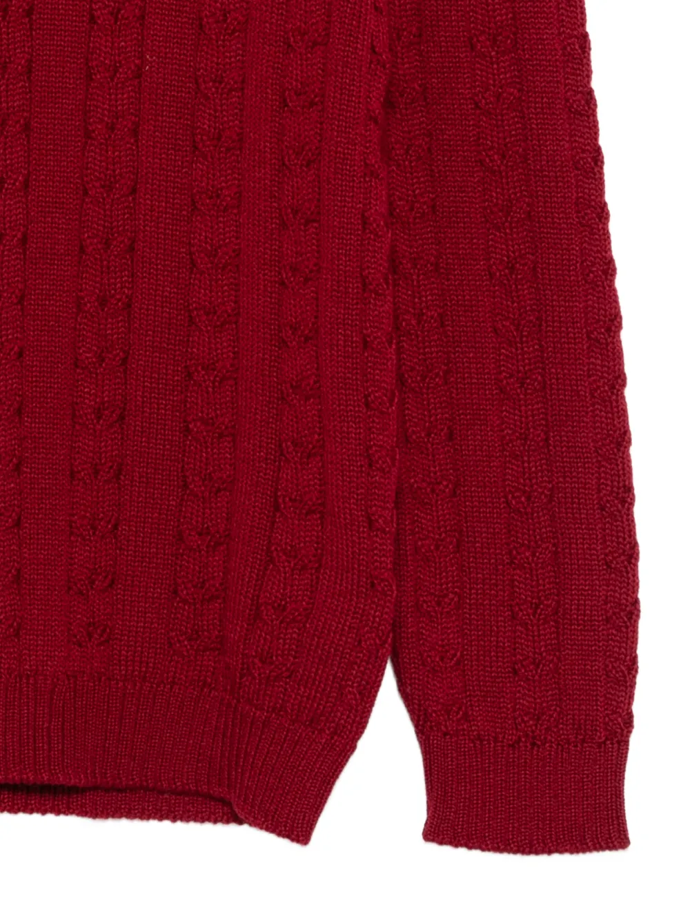 Siola Crew-neck Sweater In Red