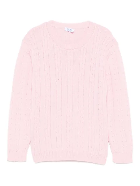 Siola cable-knit sweater