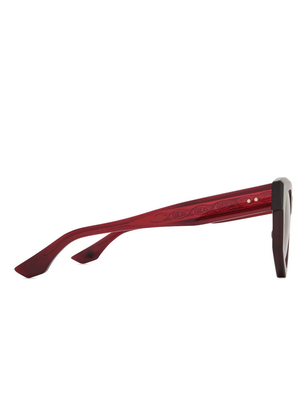 OBSIDION 几何形镜框太阳眼镜