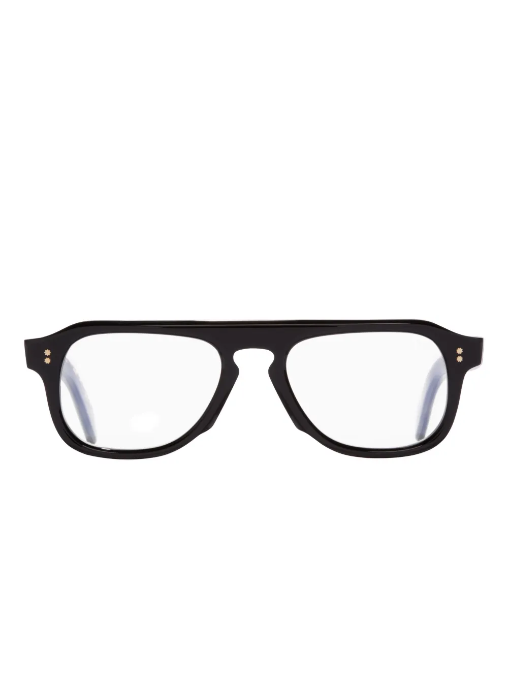 Cutler And Gross Geometric-frame Glasses In Black