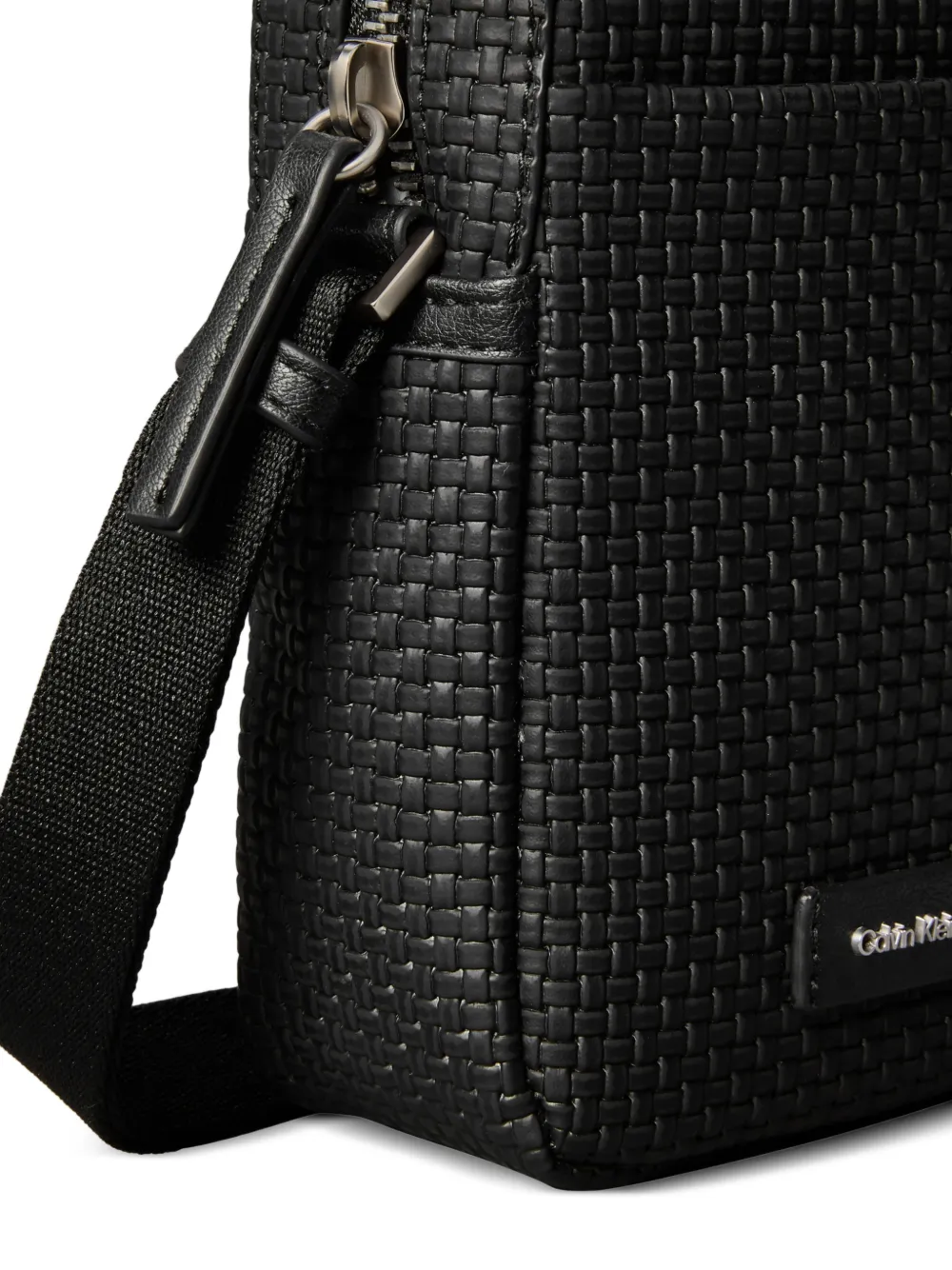logo-patch messenger bag