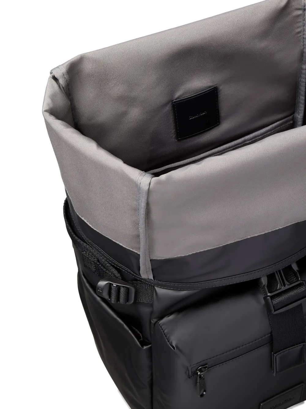  Calvin Klein Buckle Backpack - Black 