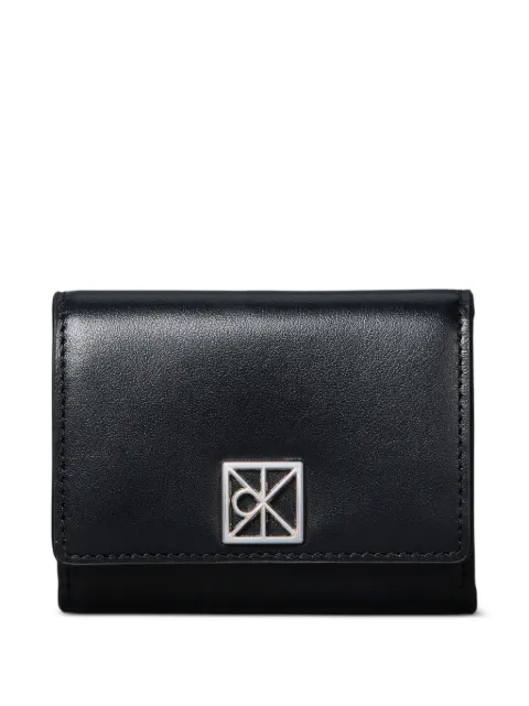 Calvin Klein logo-detail leather wallet