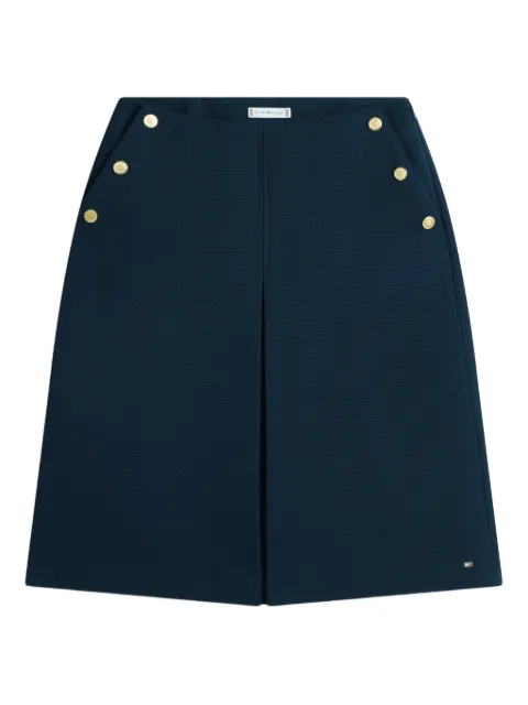 Tommy Hilfiger buttoned midi A-line skirt