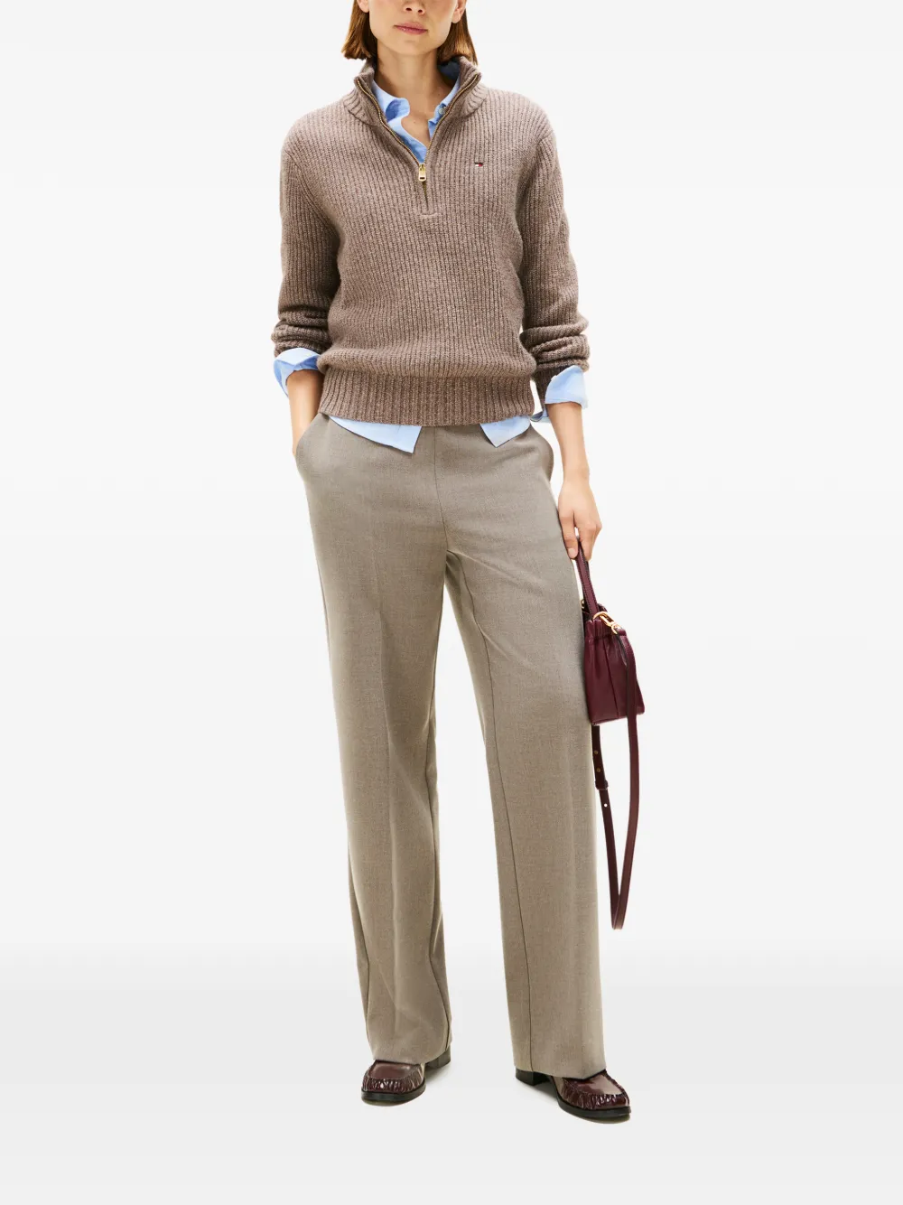 Tommy Hilfiger button flap pocket trousers - Beige