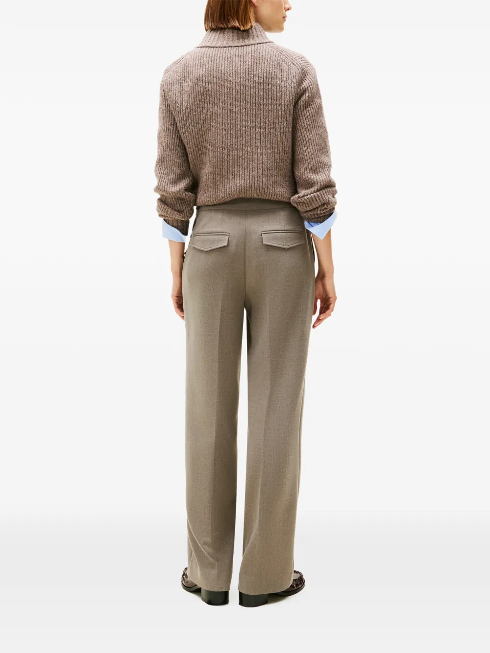 Tommy Hilfiger Broek met klepzak Beige