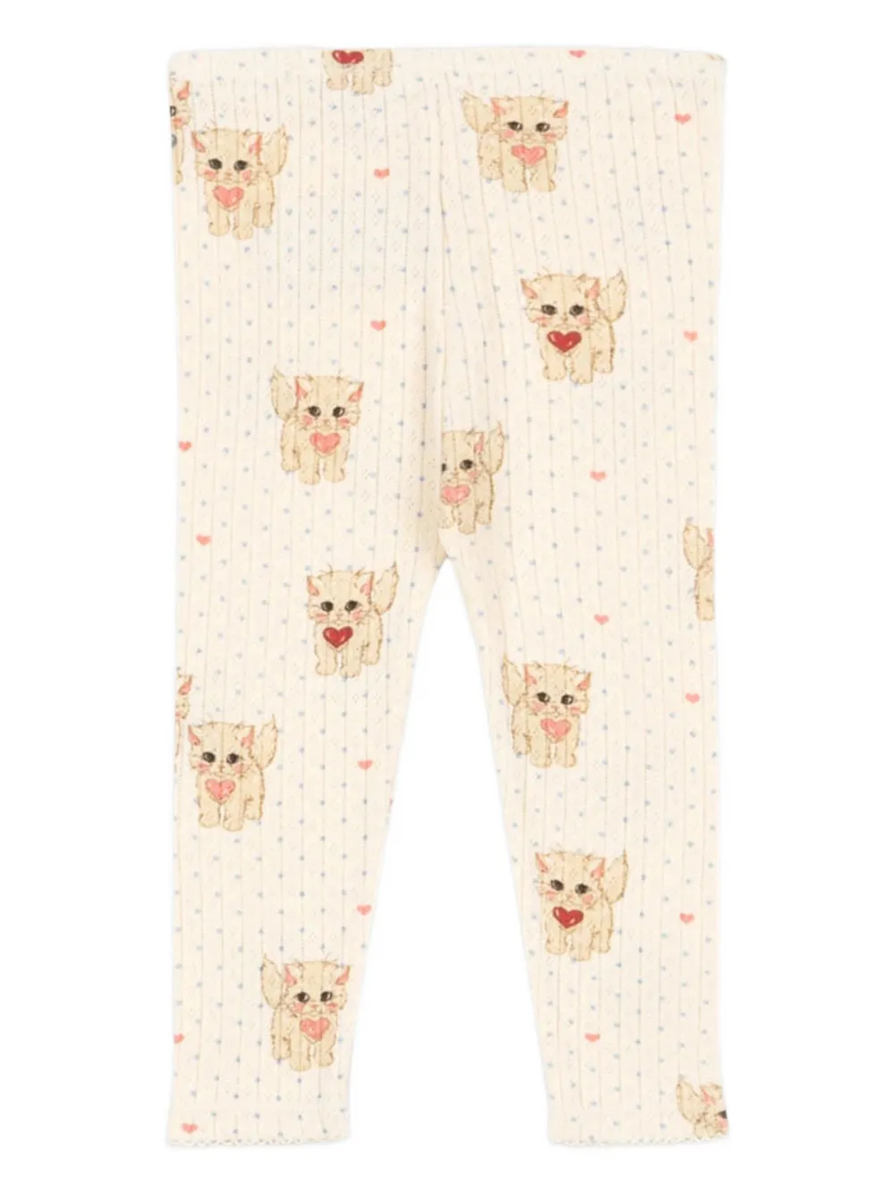 Konges Sløjd heart cat print trousers | Leggings | Image 2