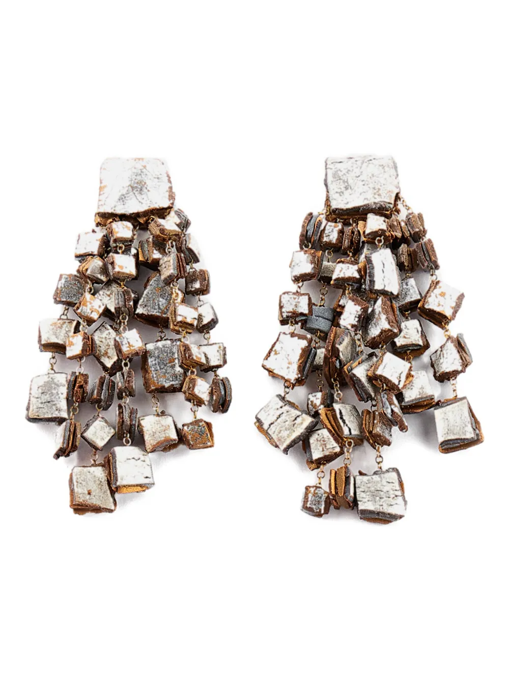 Gfw Handmade Drop Earrings In Gold