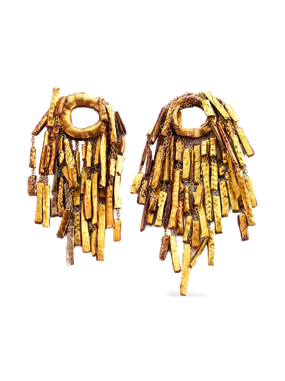 GFW collar con forma rectangular | dorado | Image 1