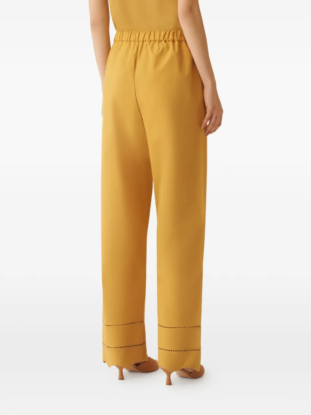 Fabiana Filippi Elastische broek Geel