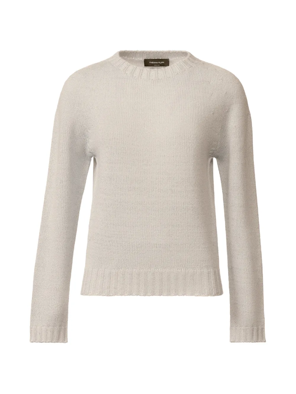 Fabiana Filippi crew-neck sweater - Toni neutri