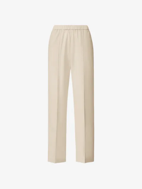 Fabiana Filippi elasticated-wiastband trousers