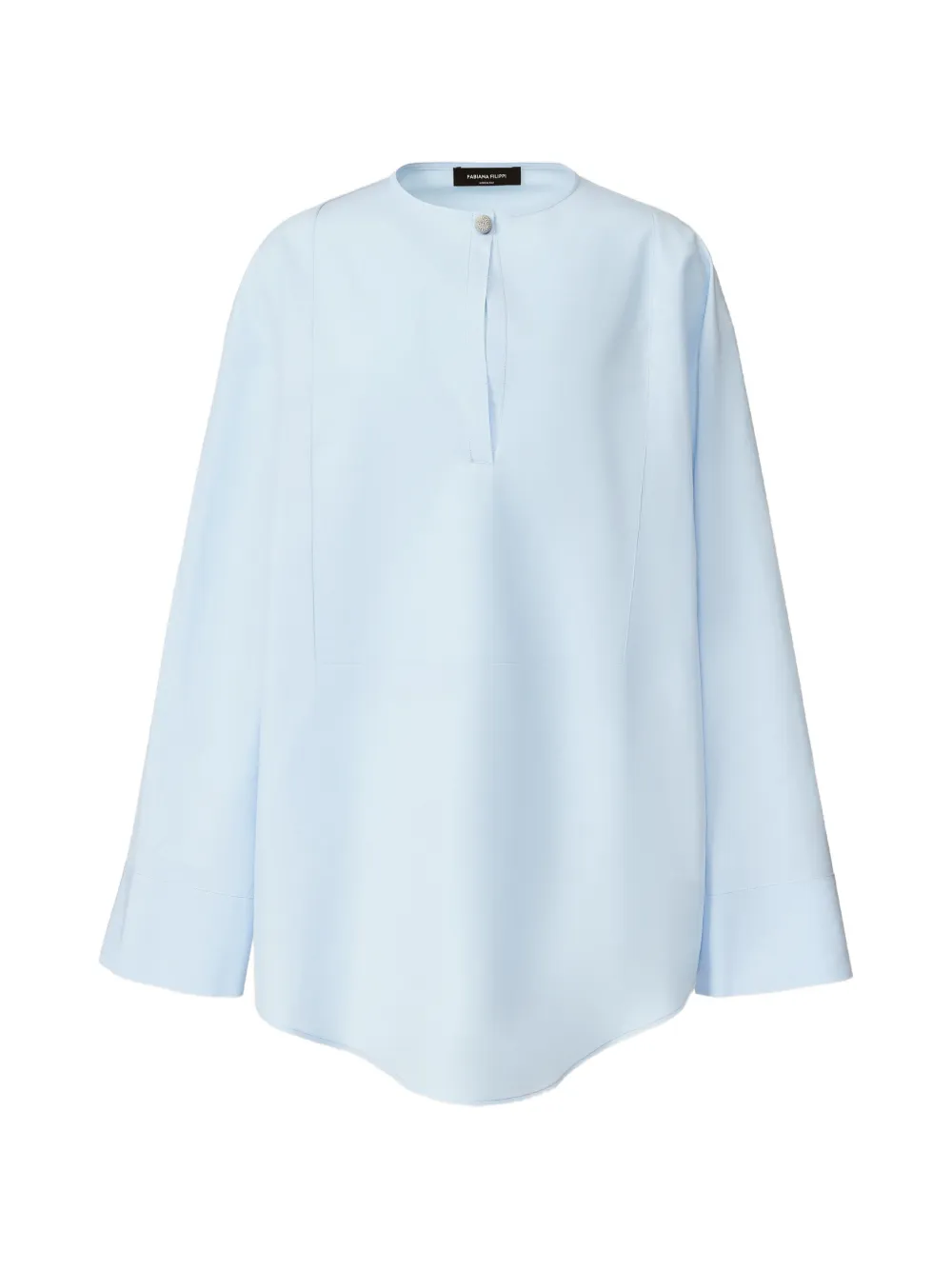 Fabiana Filippi Top a maniche lunghe - Blu