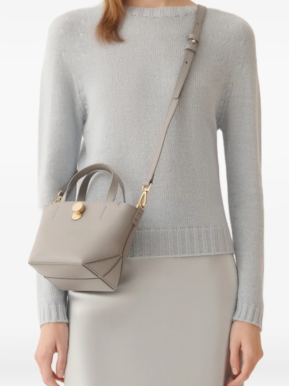 Fabiana Filippi Eclissi mini-shopper Grijs