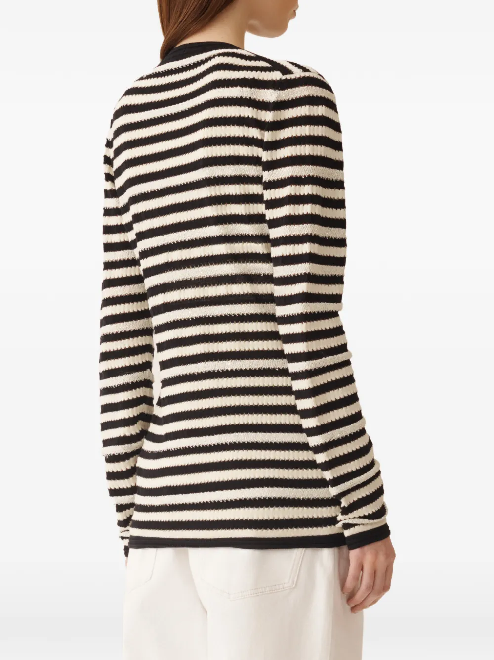 Fabiana Filippi Vest met V-hals Beige