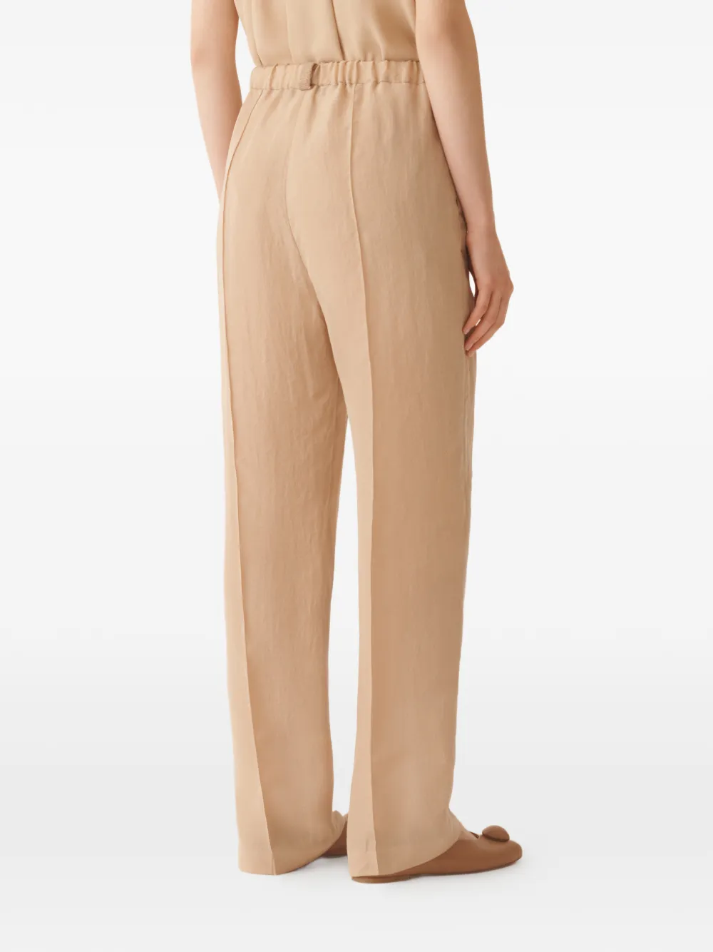 Fabiana Filippi Elastische broek Beige