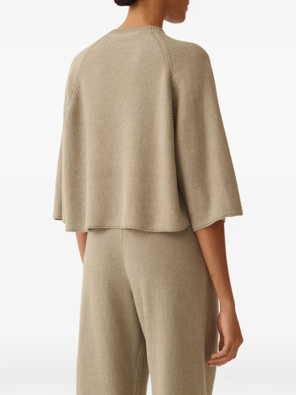 Fabiana Filippi Sweater met ronde hals Beige
