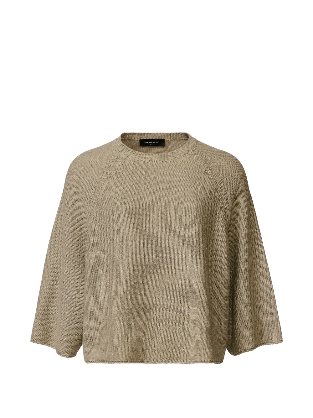 Fabiana Filippi round-neck sweater - Neutrals