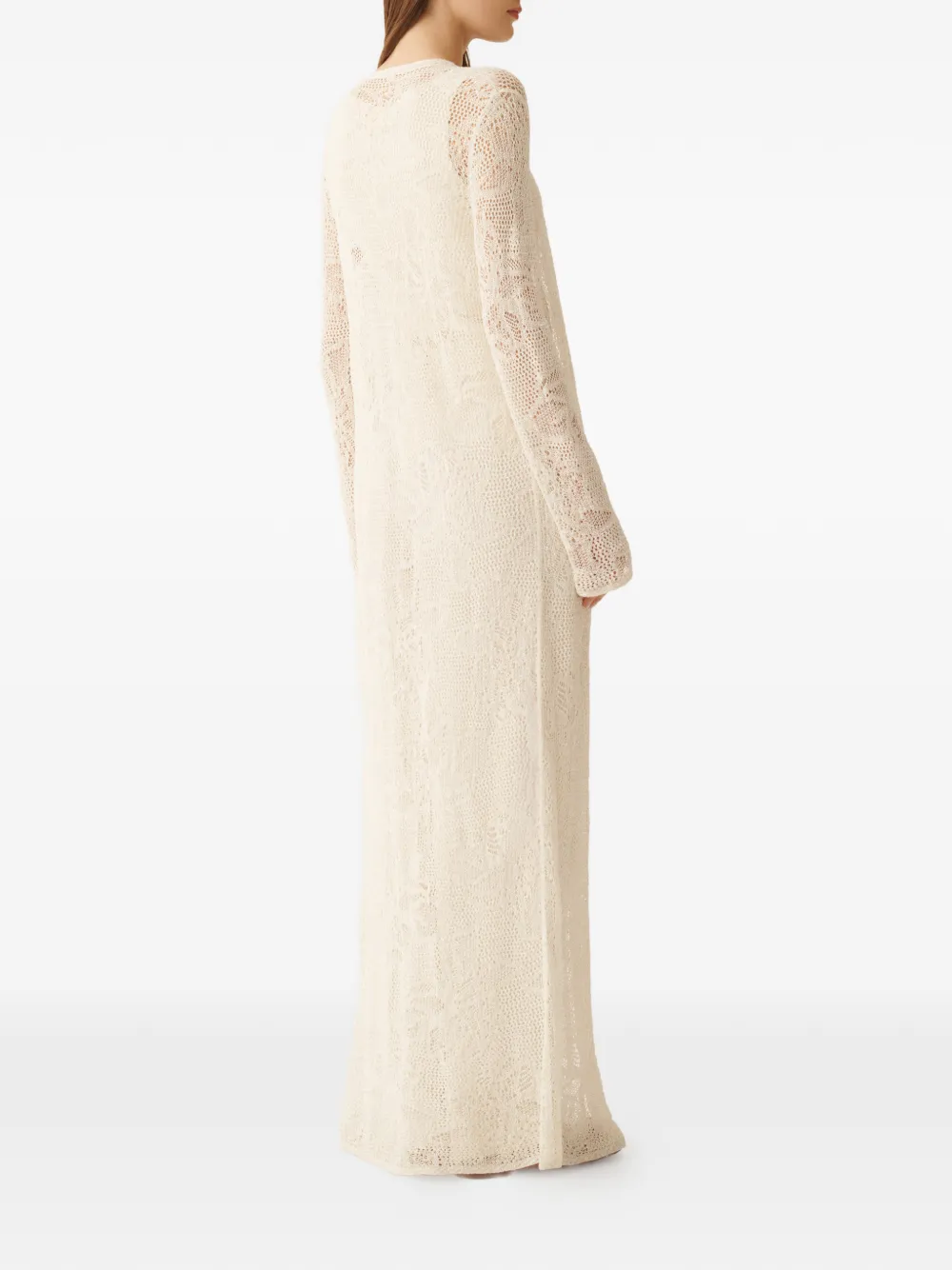 Long-Sleeve Tie-Neck Cardi-Coat