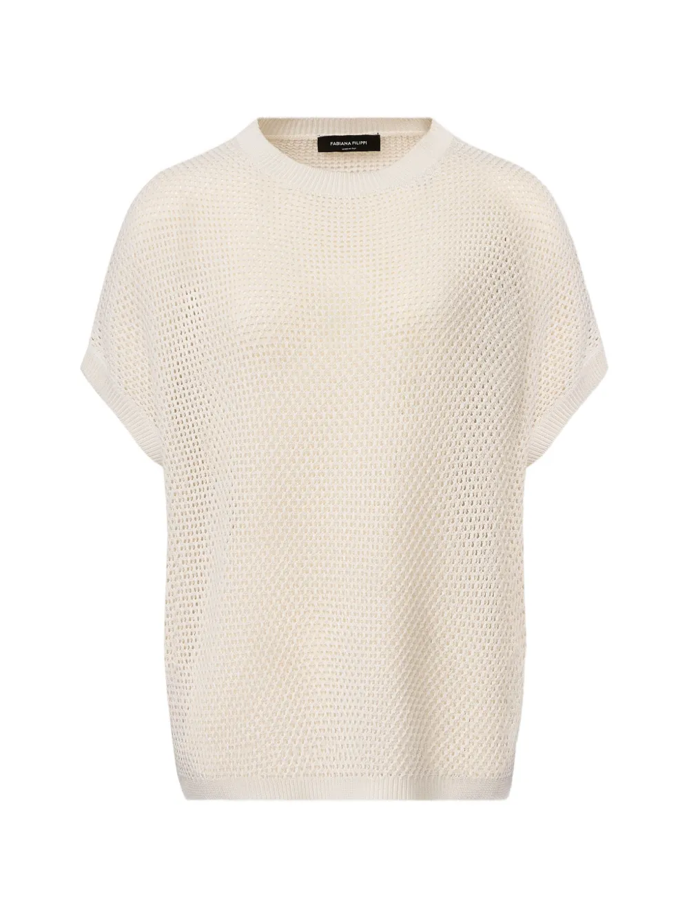 Fabiana Filippi sleeveless knitted top - Nude