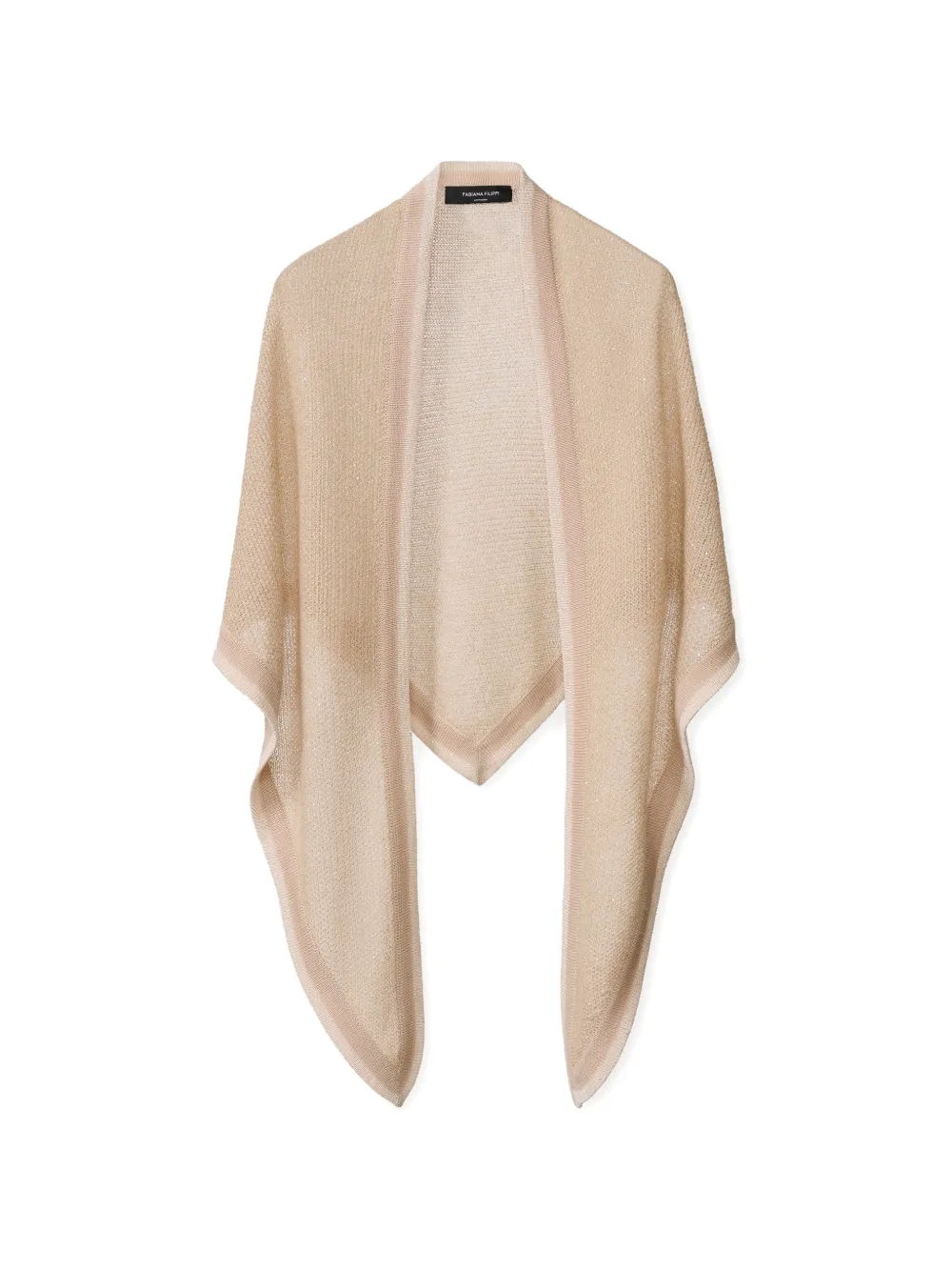 Fabiana Filippi Sciarpa con paillettes - Toni neutri