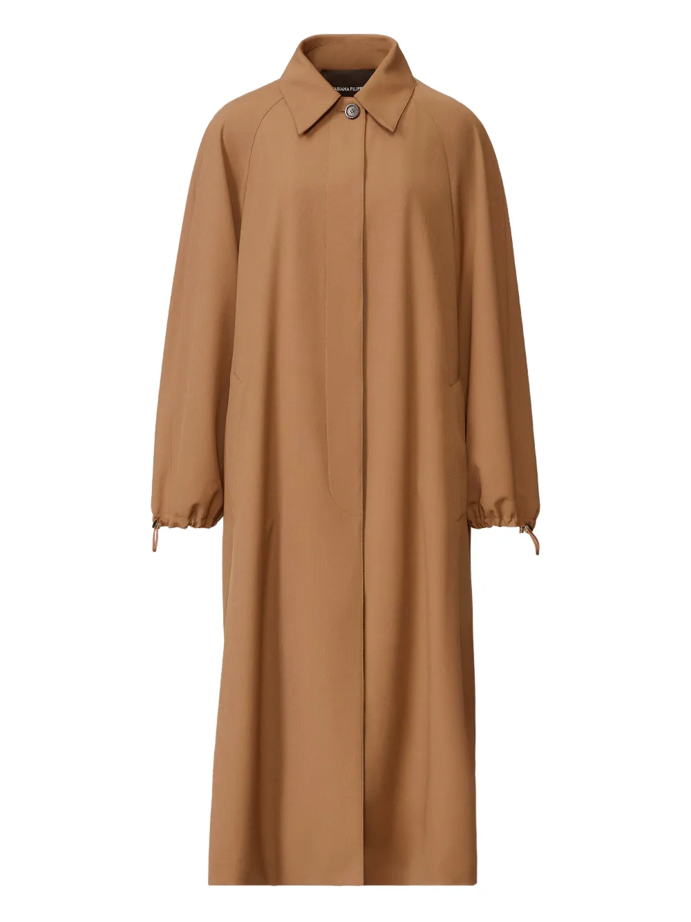 Fabiana Filippi Cappotto con coulisse - Marrone