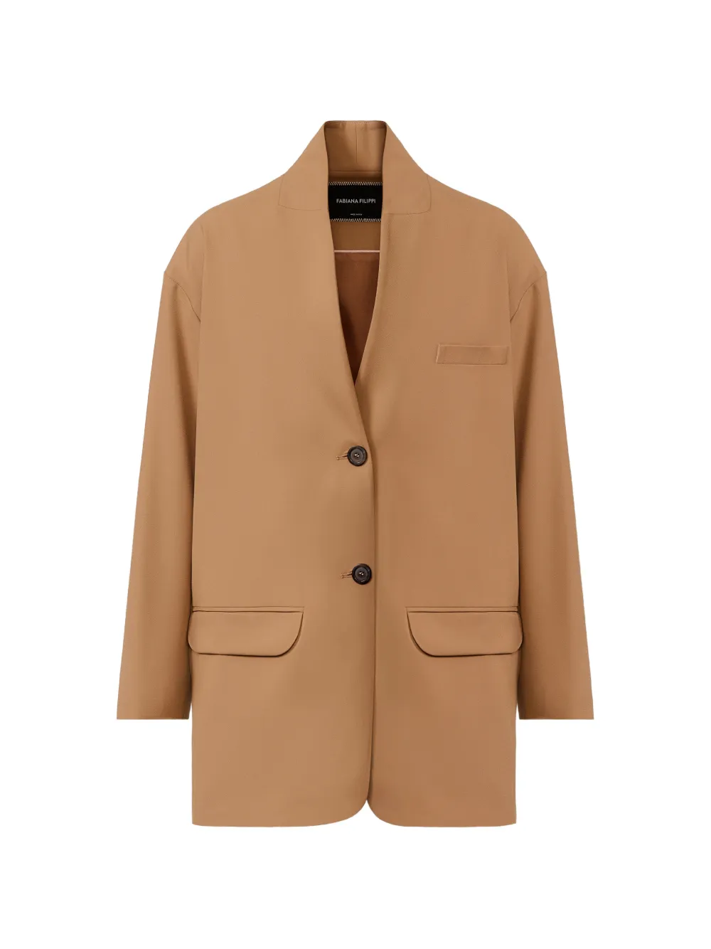 Fabiana Filippi Blazer con bottoni - Marrone