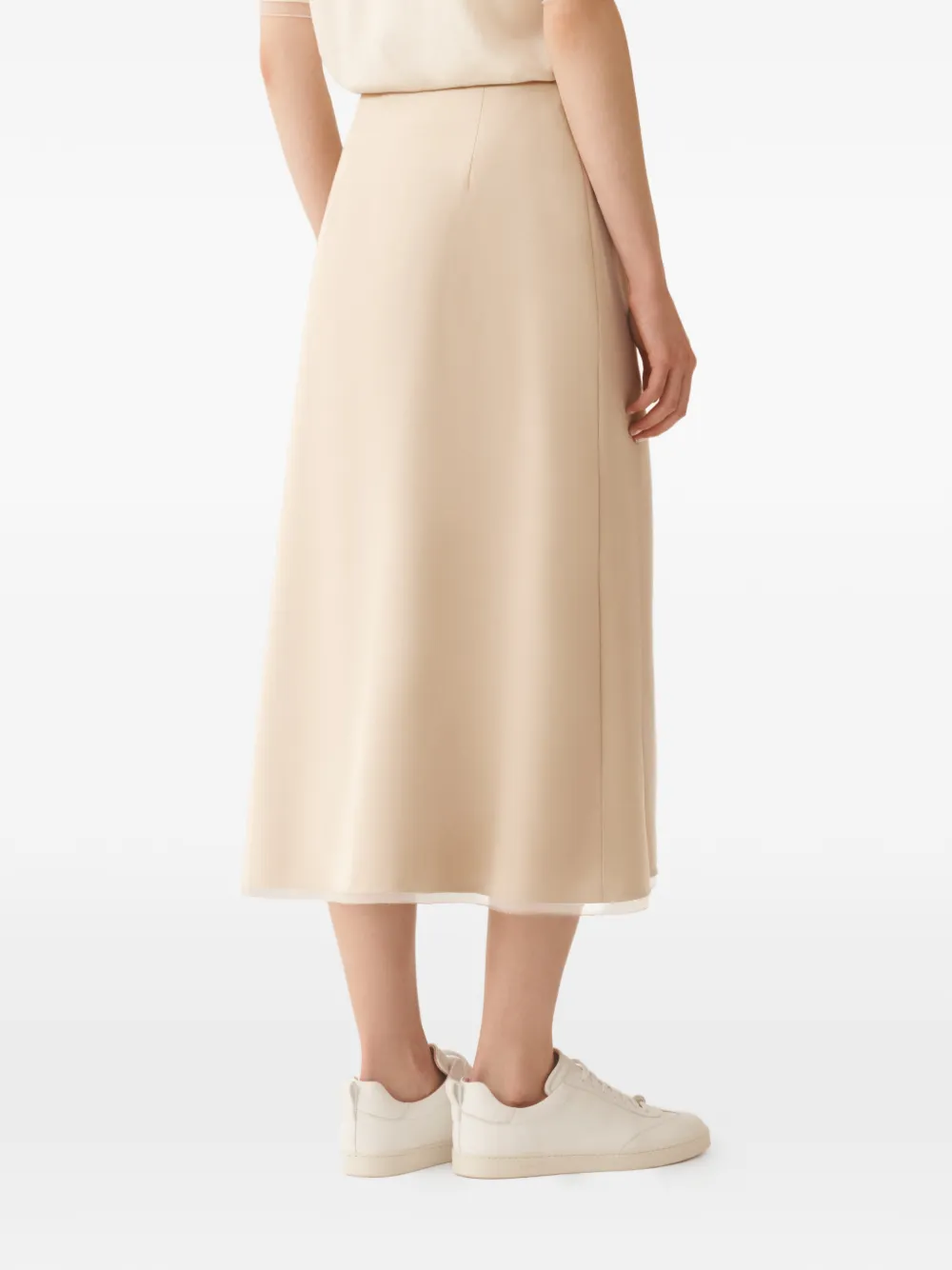 Fabiana Filippi Mini-rok met ritssluiting Beige